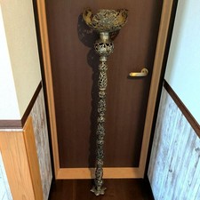 Antique Brass Floor Lamp
