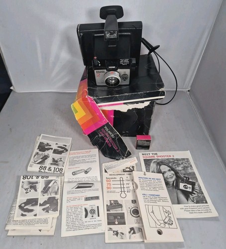 Vintage polaroid square - polaroid,