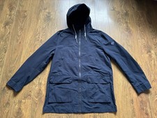Gant “New Haven” UK (L) Hooded Windcheater Ink Blue 42”- 44” Chest BNWOT RP £195