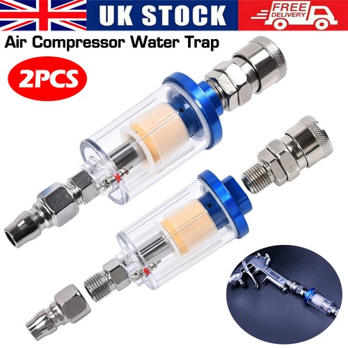 Mini air compressor - 2x, 1/4"
