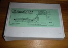Magna Models 1/72 Fairey barracuda tr mkv, resin  kit.