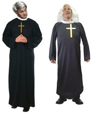 Comedy TV Show TED & JACK Priest Vicar Religious Father Fancy Dress Costume