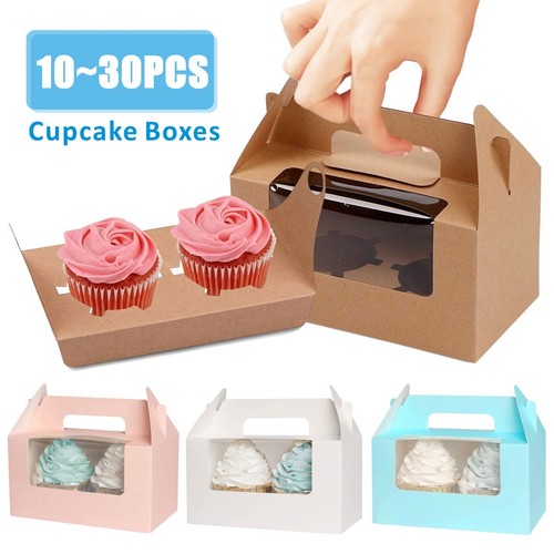 Windowed cupcake boxes - for, 2