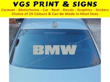 BMW LARGE WINDOW STICKER DECAL