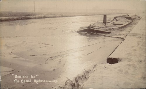 Rickmansworth sun ice the - rickmansworth., ice.