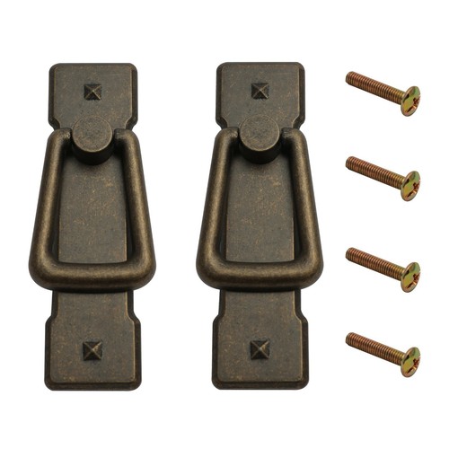 Pcs vintage bronze drawer - vintage,
