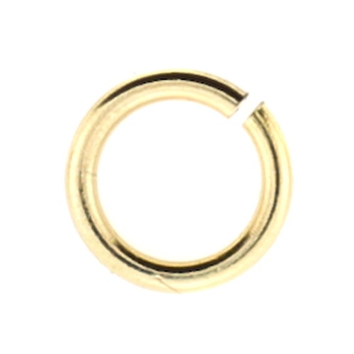 50pc gold 4mm - gold, thin