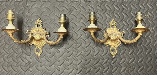 Gold metal light wall - 2, x