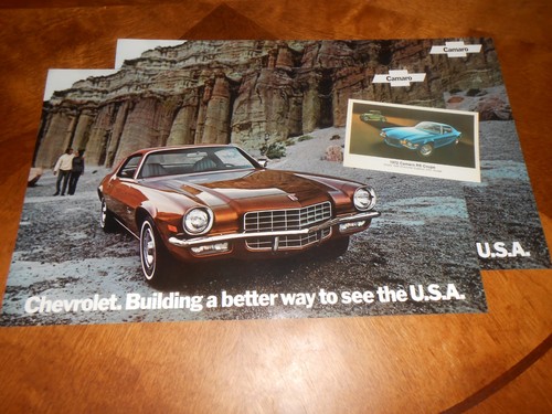 1972 camaro original 11x17 - 2,