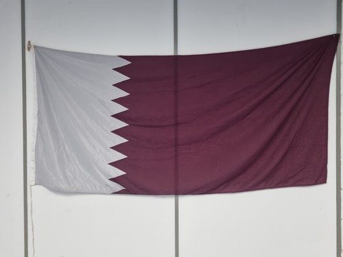 Flag for pole qatar large - pole,