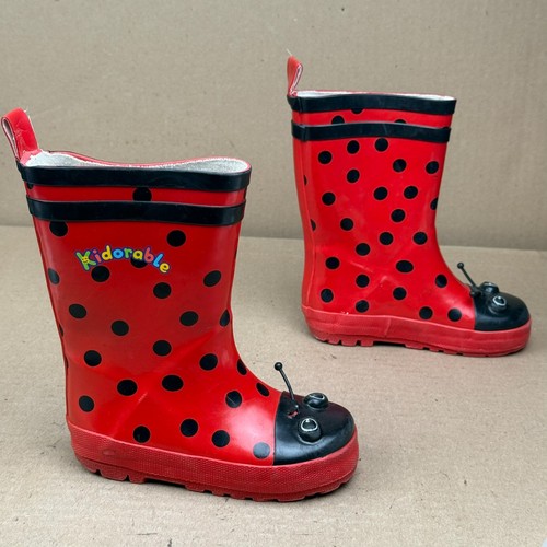 Kidorable ladybug rain - ladybug, boots