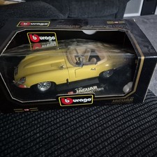 Burago, 1/18 Scale, Jaguar E