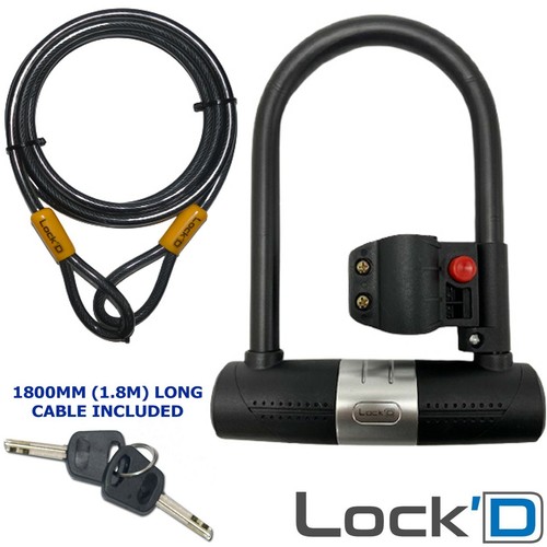 Shaped bike lock with two - bike,