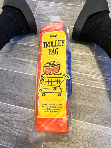 Vintage asda trolley bag - asda,