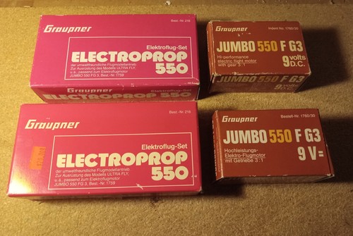 Two vintage nos graupner - two,