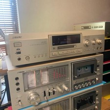 SONY MDS-JA3ES MINIDISC DECK ALL BAND 20bit SAMPLING RATE CONVERTER Gold