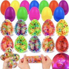 Pack plastic easter eggs - 12,