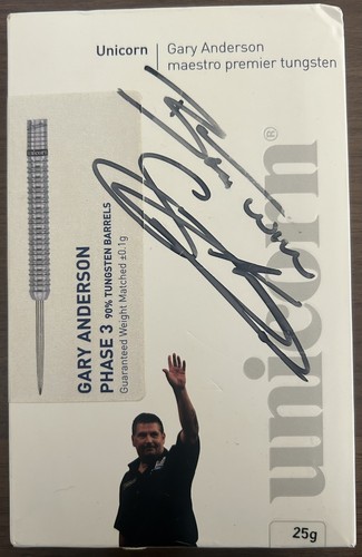 Signed unicorn gary anderson - unicorn,