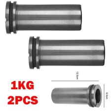 2Pcs Graphite Crucible 1KG