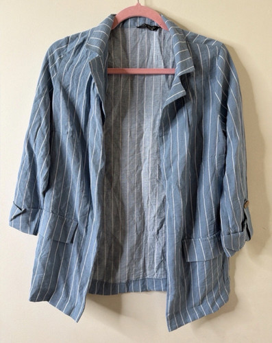 Select blue white striped - select,