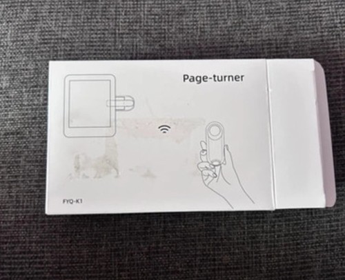 Electronic page turner - page,