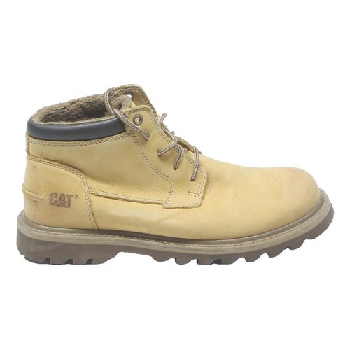 Cat mens beige - beige, leather