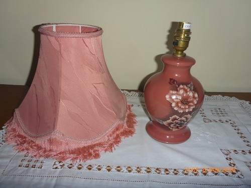 Vintage denby table lamp base - table,