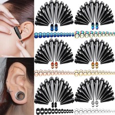 24pcs acrylic steel ear - 24pcs,