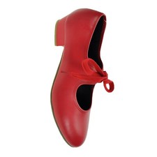 Starlite PU Patter Tap Shoes, Low Heel, Two-Tie Fastening