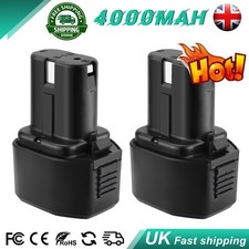 2x 4Ah 7.2V Battery For Hitachi EB7 EB712S EB714S FEB7 FEB7S DS7DV Nail Gun NiMH