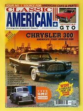 CLASSIC AMERICAN Magazine - Nov 2001 - Chrysler 300 - '65 Pontiac GTO - GMC