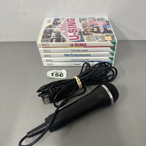 Nintendo wii singing bundle - nintendo,