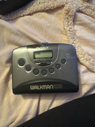 Sony walkman fx251 fully - sony,
