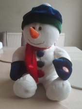 Plush Snowman Christmas