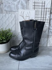 Stetson Black Leather Cowboy