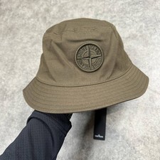 Stone Island Khaki Embroidered