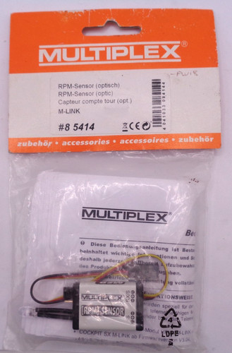 Multiplex rpm telemetry sensor - multiplex,