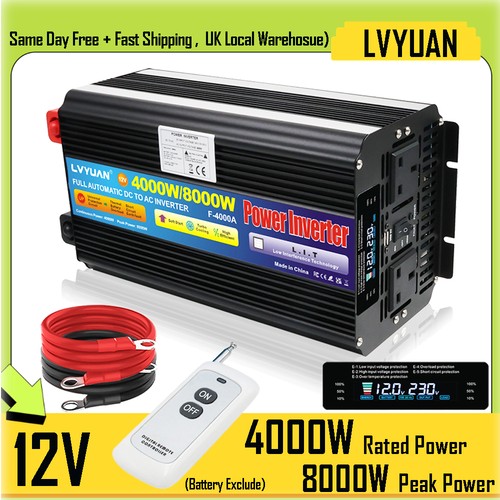 4000w 8000w power inverter 12v - inverter,