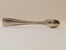 Vintage Sterling Silver Sugar Tongs