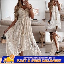 Womens Lace Floral Boho