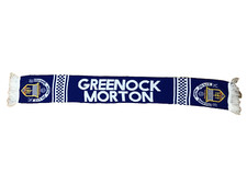 GREENOCK MORTON FOOTBALL SCARF BAR RETRO SCOTLAND MORTON SPFL
