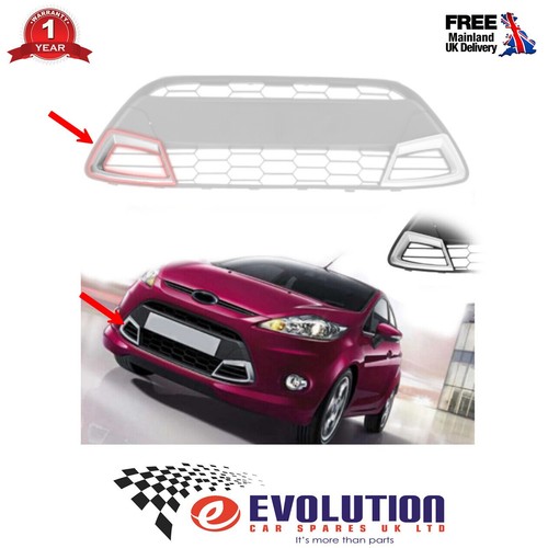 Front right bumper grille - front,
