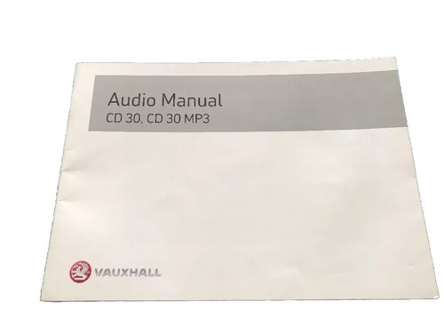 Vauxhall audio cd30 mp3 - mp3, zafira