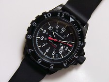 Marathon SAR, GSAR, TSAR - 12 Hour - GMT - Sapphire Glass Bezel Insert