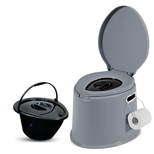 Portable camping toilet - 6l,