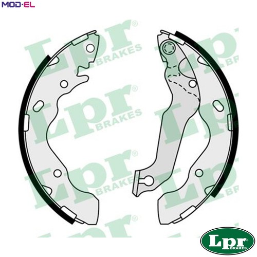 Brake shoe set 08010 - 08010, for