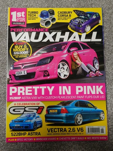 Performance vauxhall magazine - performance,