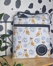 Dog breed Boxer Walking bag