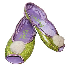 Disney TINKERBELL Shoes Costume Slip-on Size 9/10 Kids