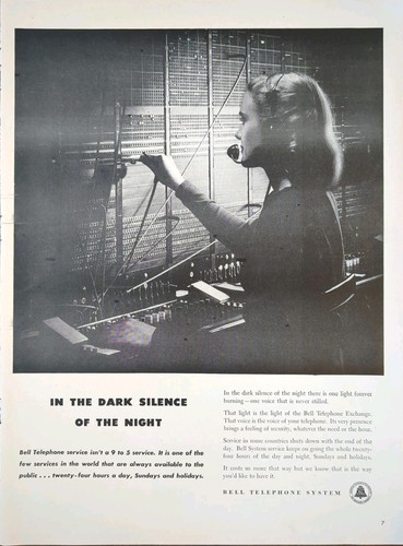 1947 bell telephone - bell,
